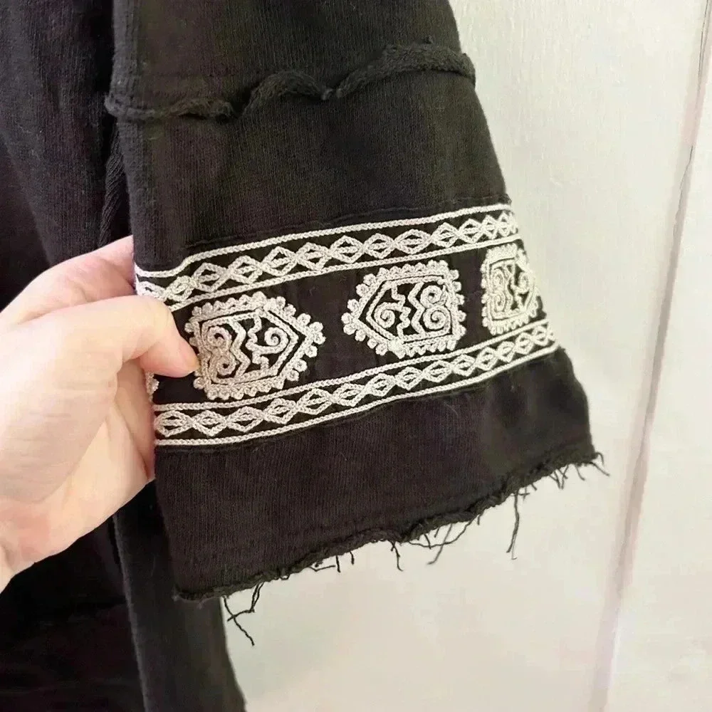 Free people embroidered blouse small‎